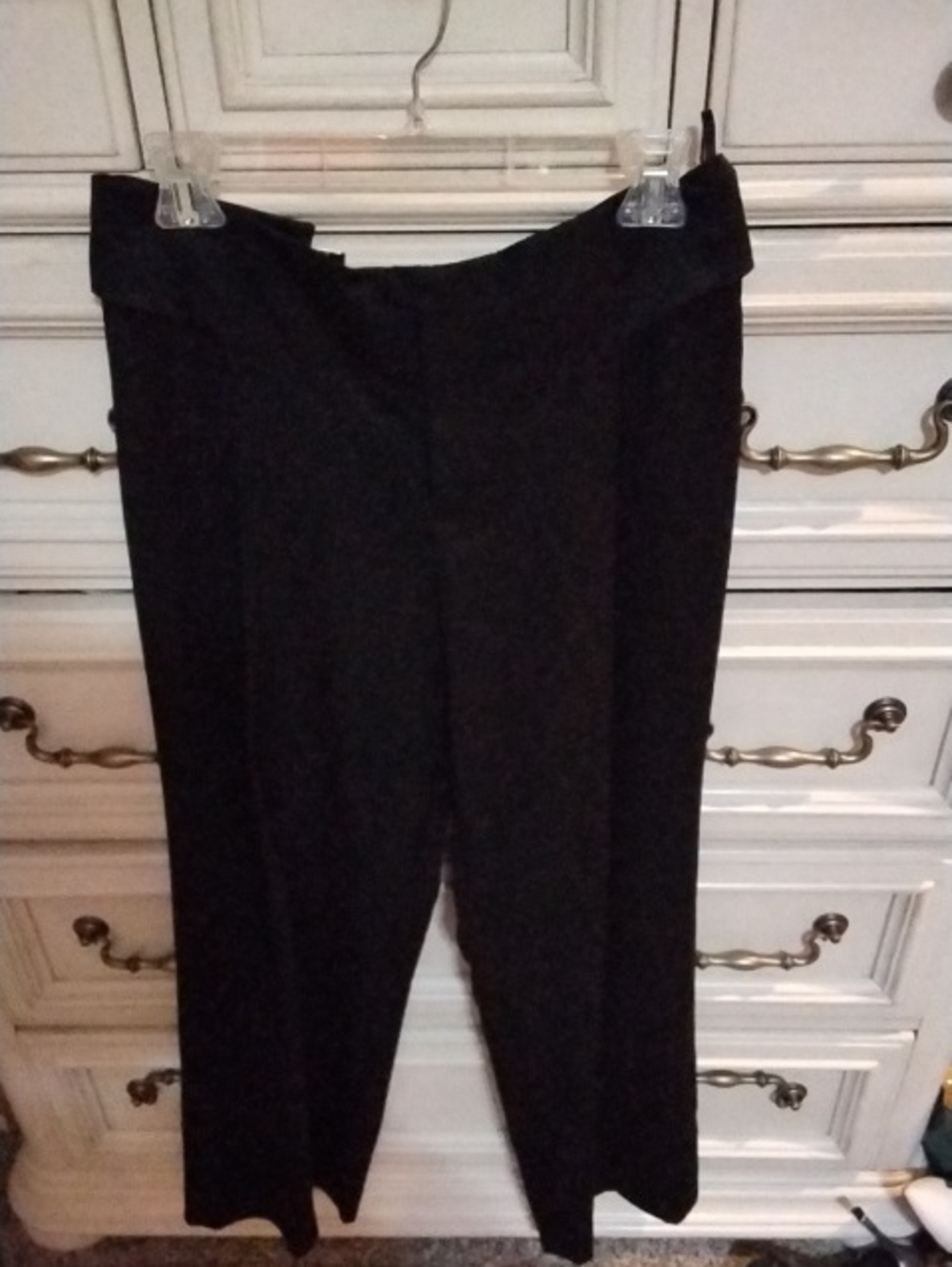 Gucci Black Women's Straight-Leg Dress Pants
